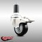 Service Caster 3 Inch 316SS Black Poly Swivel 1-3/8 Inch Expanding Stem Caster Lock Brake SCC SCC-SS316TTLEX20S314-PPUB-BLK-138 - alternate 2